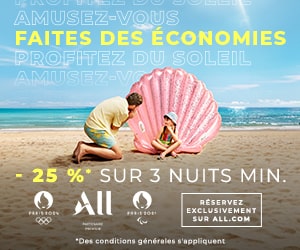 Bon plan Offre été : - 25 % sur les séjours de 3 nuits et +