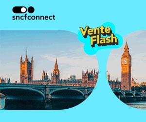 Bon plan Offre Ventes Flash Eurostar : Billet pour Londres à 39 € au lieu de 44 €