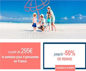 Bon plan Vente flash Vacances en Résidence Lagrange, jusqu'à -50% sur les départs du 10/08 (dès 195 € la semaine pour 4 personnes)