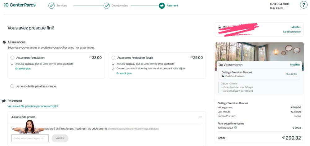 Bons plans et réductions Center Parcs Belgique
