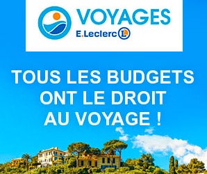 Code promo Code promo Leclerc Voyages de 5% réduction supplémentaire + avantage avec la carte E.Leclerc