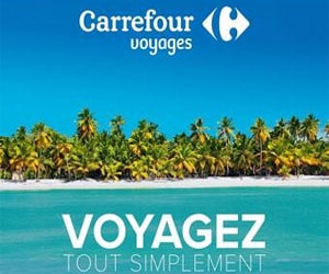Code promo Code promo Carrefour Voyages de 30€ offerts pour les nouveaux clients abonnés à la newsletter