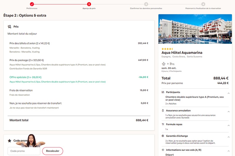 Codes codes promo Sunweb, bons plans et offres séjours tout inclus sur de nombreuses destinations partout dans le monde