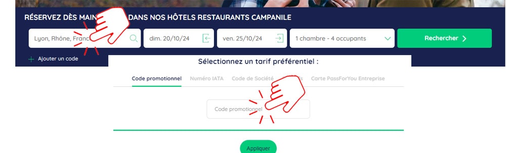 Votre hôtel Campanile moins cher avec nos codes promotionnels valides