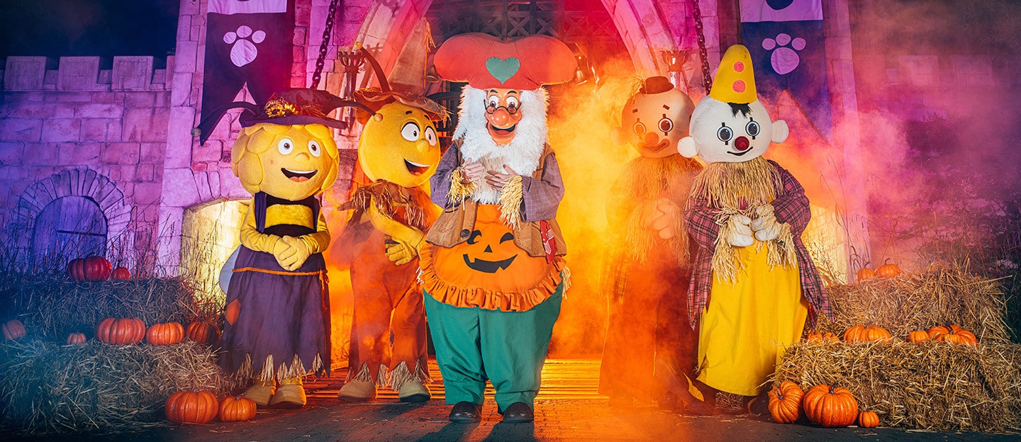 Festival Studio 100 Halloween chez PLOPSA : le ticket daté avec veste de costume de la Garde de Nuit GRATUIT pour les enfants jusqu'à 11 ans