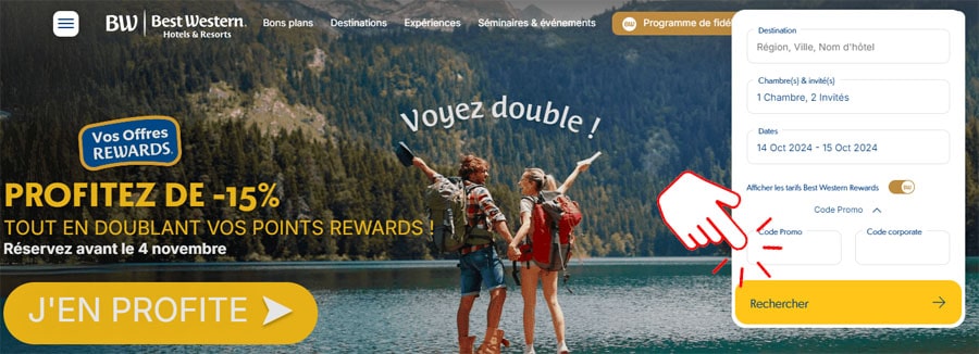 Code promo Best Western
