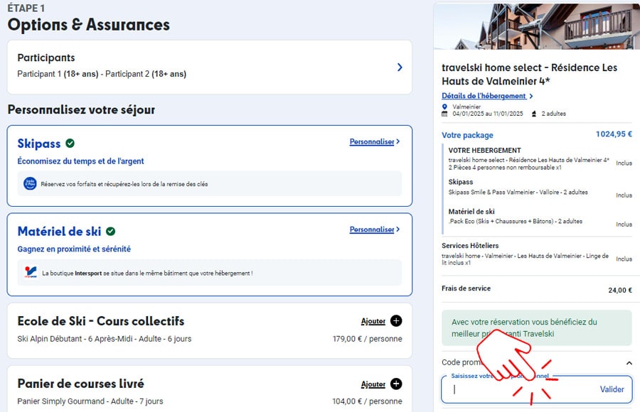 Code promo Travelski Code promo Travelski