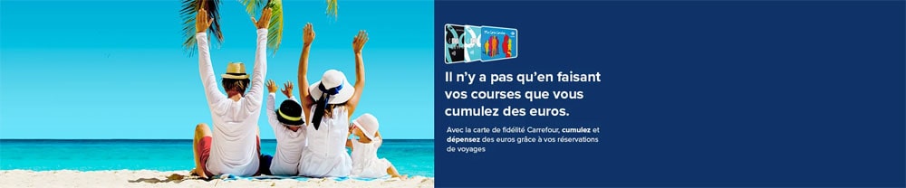 cumuler des euros avec la carte de fidélité Carrefour