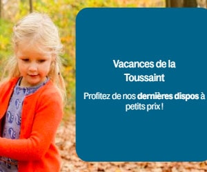 Bon plan Vacances de Toussaint à Sunparks à petits prix