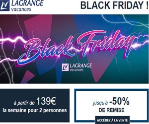 Bon plan Black Friday : tout est à -50% (dès 139€ la semaine pour 2 personnes)