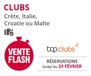 Bon plan OFFRE CHOC Clubs Crète, Malte, Italie, Croatie à partir de 799€/pers. en TOUT COMPRIS