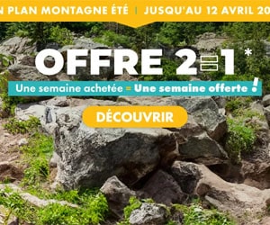 Bon plan OFFRE 1 semaine ACHETEE = 1 semaine OFFERTE en résidence Nemea à partir de 273€