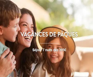 Bon plan Vacances de Pâques, à partir de 205€ le logement