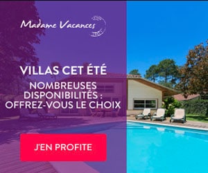 Bon plan Vente Flash pour les Appartements et Villas à Moliets sur la Côte Aquitaine jusqu'à -60%