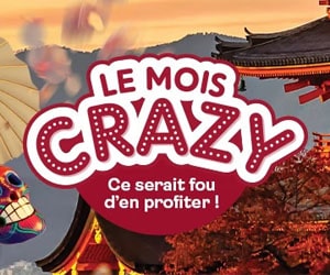 Bon plan Le mois Crazy : jusqu'à 350€ de réduction par personne sur les circuits Nouvelles Frontières