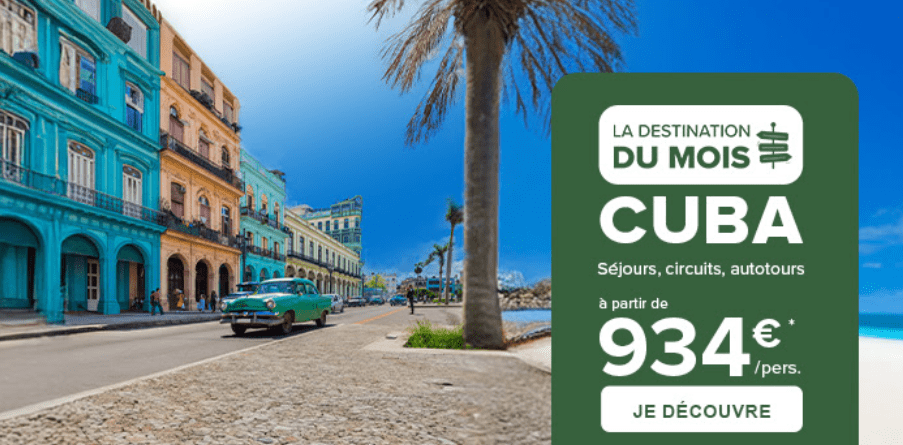 Cuba avec Carrefour Voyages