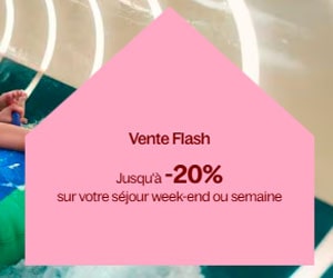 Bon plan Vente Flash Vacances d'été : Jusqu’à -20% sur votre séjour à Center Parcs
