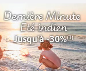 Bon plan Eté indien : jusqu'à 30 % de réduction sur tous les séjours en camping jusqu'en octobre