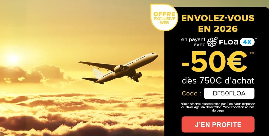 En novembre : code promo de 50€ de réduction