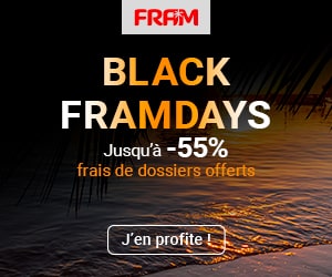 Bon plan BLACK FRAMDAYS : jusqu'à -55% en Club Framissima  & Jumbo Club et frais de dossier OFFERTS