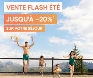 VENTE FLASH Été 2026, jusqu'à -20% sur les résidences Pierres & Vacances + paiement en 3x sans frais