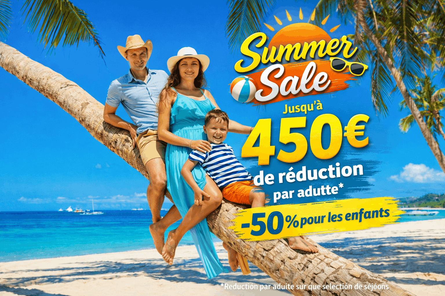 SUMMER SALE 2026 by TUI Be – Jusqu’à 450 € de réduction par adulte et -50% pour les enfants photo 0