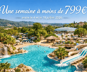 Une semaine à moins de 799€ entre le 4 et le 18 juillet 2026