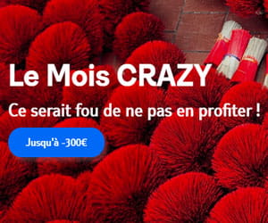 Bon plan Crazy circuits : jusqu'à 300€ de réduction par personne sur les circuits Nouvelles Frontières