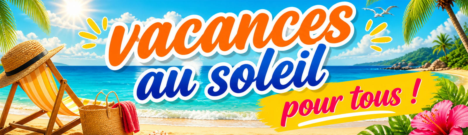 Vacances au soleil pour tous