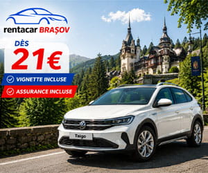 Location voiture à Brașov dès 21€/jour : SANS CAUTION et Tout Inclus !