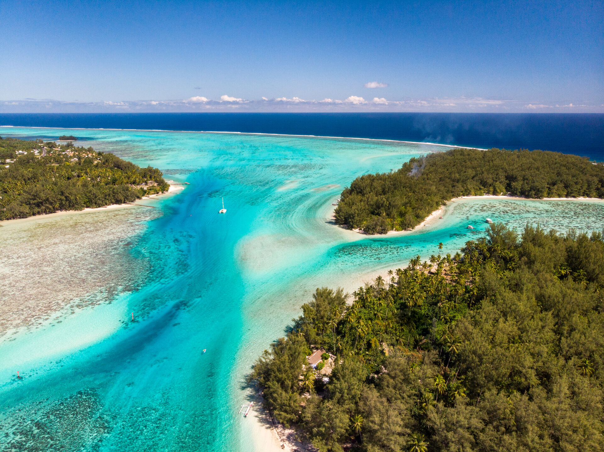 Combiné 4 îles : Tahiti - Moorea - Raiatea - Bora Bora
